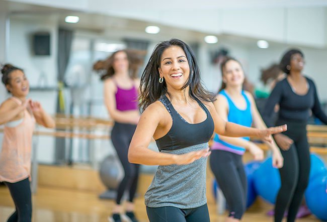 Zumba exercise Zumba exercise