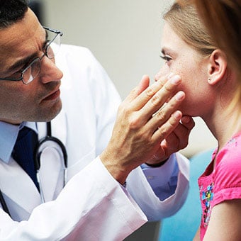 Sun-damaged skin can become dry, itchy, and flaky.