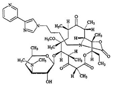 KETEK (telithromycin) Structural Formula Illustration