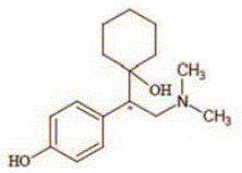KHEDEZLA (desvenlafaxine) Structural Formula Illustration