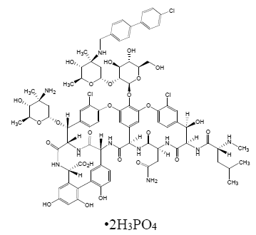 KIMYRSA™ (oritavancin) Structural Formula - Illustration KIMYRSA™ (oritavancin) Structural Formula - Illustration