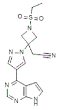 Olumiant® (baricitinib) Structural Formula Illustration