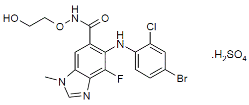 KOSELUGO (selumetinib) Structural Formula Illustration KOSELUGO (selumetinib) Structural Formula Illustration