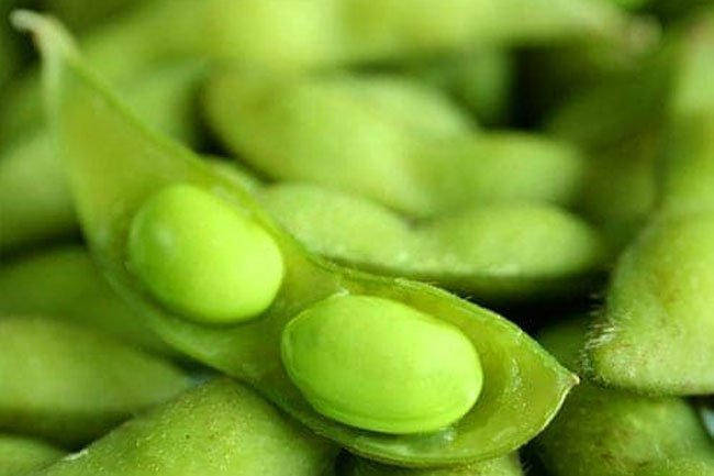 A half-cup serving of shelled edamame has 49 mg of calcium.