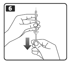 Pull back the plunger - Illustration