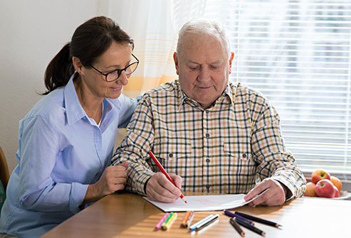 The Global Deterioration Scale for Assessment of Primary Degenerative Dementia, or GDS, defines the 7 stages of dementia. The 7 stages are based on a person's cognitive decline or loss of thinking skills.