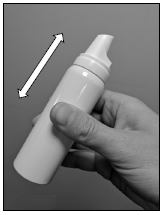 Shake the can well before use - Illustration Shake the can well before use - Illustration