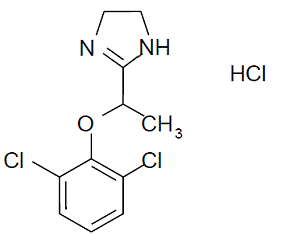 LUCEMYRA™ (lofexidine) - Structural Formula - Illustration
