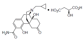 Samidorphan Structural Formula - Illustration Samidorphan Structural Formula - Illustration