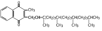 MEPHYTON® 
  (Phytonadione) Structural Formula Illustration