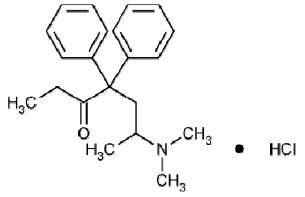 Methadose™ Oral Tablets (methadone hydrochloride tablets USP) Structural Formula Illustration