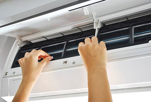 A HEPA filter attachment will trap outdoor mold spores and keep them out of your house.