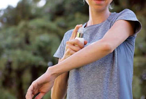 A repellent with DEET tells mosquitos to buzz off loud and clear.