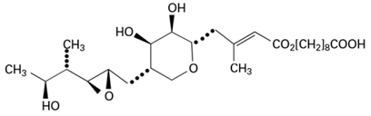 BACTROBAN (mupirocin calcium) Structural Formula Illustration