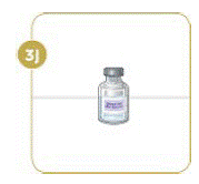 Using a vial of mixed MYALEPT - Illustration