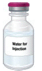 Vial with liquid for mixinga dose of MYALEPT - Illustration