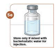 Use your thumb to push the Â plunger down until it stops. Â Take the needle out of your Â skin - Illustration