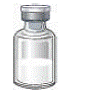 Vial with powder(MYALEPT) - Illustration
