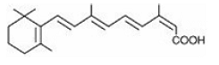 Myorisan™ (isotretinoin) Structural Formula Illustration