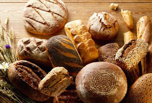 High-fiber breads containing insoluble fiber support good bowel function.