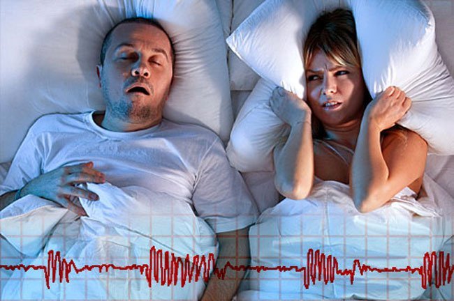 Snoring can be a symptom of sleep apnea, but there's a big difference.