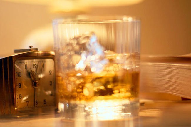 Alcohol makes it easier for the airway to become blocked in people with sleep apnea.