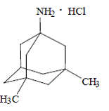 NAMENDA XR (memantine hydrochloride) Structural Formula Illustration NAMENDA XR (memantine hydrochloride) Structural Formula Illustration