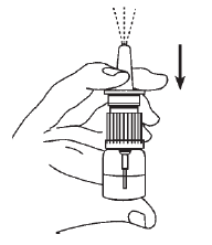 Nascobal (Cyanocobalamin, USP) Priming the pump - Illustration