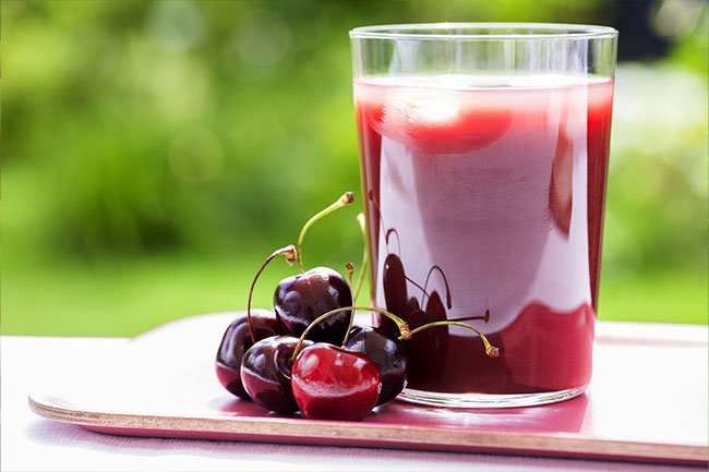 Tart cherries are a natural source of melatonin that can help you sleep. 