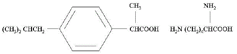 NEOPROFEN® (ibuprofen lysine) Structural Formula Illustration NEOPROFEN® (ibuprofen lysine) Structural Formula Illustration