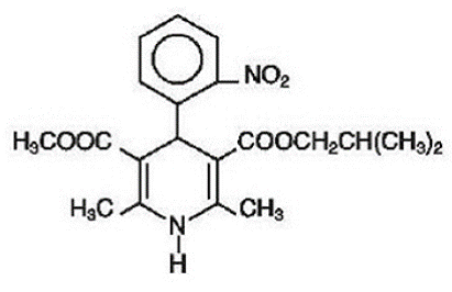 SULAR® (nisoldipine) Structural Formula Illustration SULAR® (nisoldipine) Structural Formula Illustration