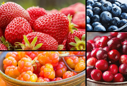 Antioxidant-rich berries are good for your heart and arteries. 