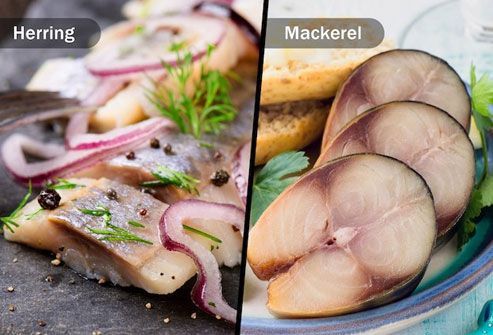 Include two to three servings of fatty fish per week in your Nordic diet eating plan.