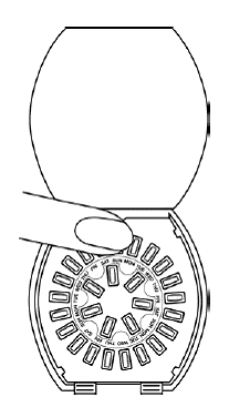 Remove the first pill - Illustration