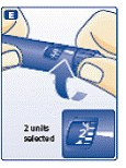 Preparing your NovoLog FlexTouch Pen - Illustration