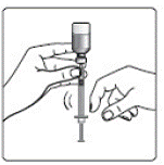 Turn the dose selector clockwise to select the dose
you need to inject - Illustration