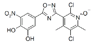 ONGENTYS (opicapone) Structural Formula Illustration ONGENTYS (opicapone) Structural Formula Illustration