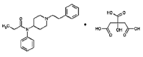 Onsolis (fentanyl citrate) Structural Formula Illustration Onsolis (fentanyl citrate) Structural Formula Illustration