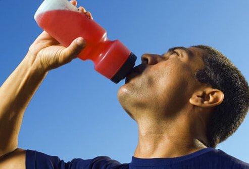 Sweetened drinks are not good for your teeth.
