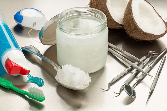 Oil pulling, a folk remedy from southern Asia, has become trendy with many who seek to whiten their teeth.
