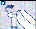 Carefully remove the needle from the pen. Do not put the needle caps back on the needle to avoid needle sticks. - Illustration Carefully remove the needle from the pen. Do not put the needle caps back on the needle to avoid needle sticks. - Illustration
