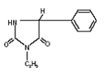 PEGANONE® (ethotoin) Structural Formula Illustration PEGANONE® (ethotoin) Structural Formula Illustration