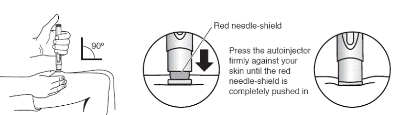  Slowly pull the plunger back to fill the syringe with PEGASYS solution to the dose (mL or cc markings on the syringe)
that matches the dose prescribed by your healthcare provider - Illustration
