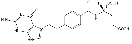 PEMFEXY™ (pemetrexed injection) Structural Formula - Illustration PEMFEXY™ (pemetrexed injection) Structural Formula - Illustration