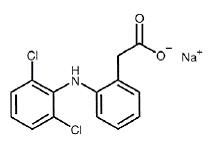 PENNSAID (diclofenac sodium) Structural Formula Illustration PENNSAID (diclofenac sodium) Structural Formula Illustration