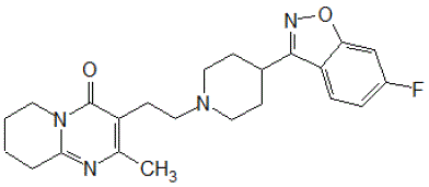 PERSERIS™ (risperidone) Structural Formula Illustration