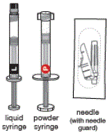 Tap Powder Syringe - Illustration