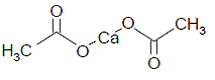PHOSLYRA (calcium acetate) Structural Formula Illustration