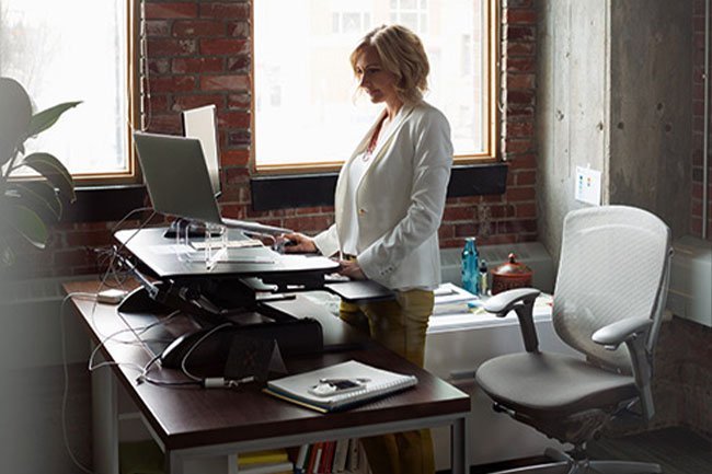 Sitting is detrimental so get up throughout the day to benefit your heart. 
