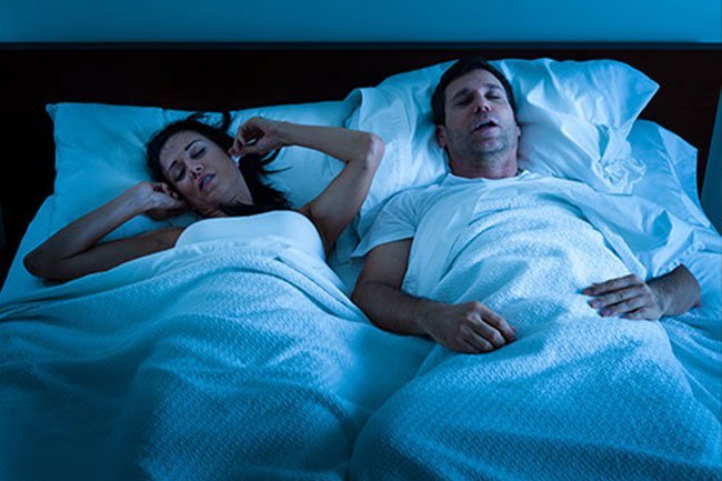 Sleep apnea increases heart risks so see your doctor if you think you have it.